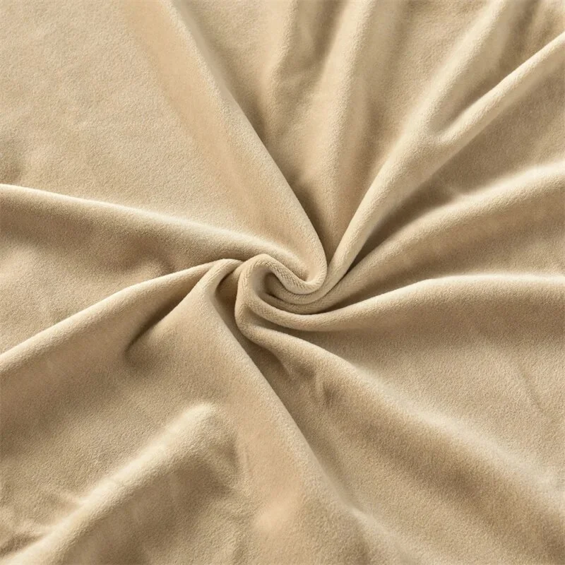 Sdrawing Bench Chair Cover Stretch Piano Stool Cover Long Ottoman Cover Solid Color Bench Slipcovers Changing Shoes Bedside Home