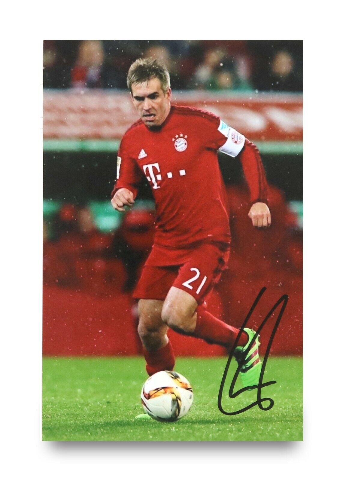 Philipp Lahm Signed 6x4 Photo Poster painting Bayern Munich Germany Autograph Memorabilia + COA