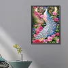 5D DIY Full Round Drill Diamond Painting Peacock Kit Home Decoration Art(E2717)