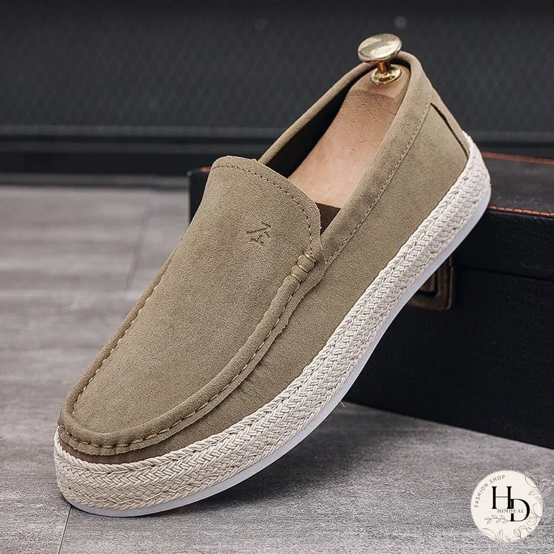 Durable Versatile Men's Pumps Slip-on Lofter Casual Shoes