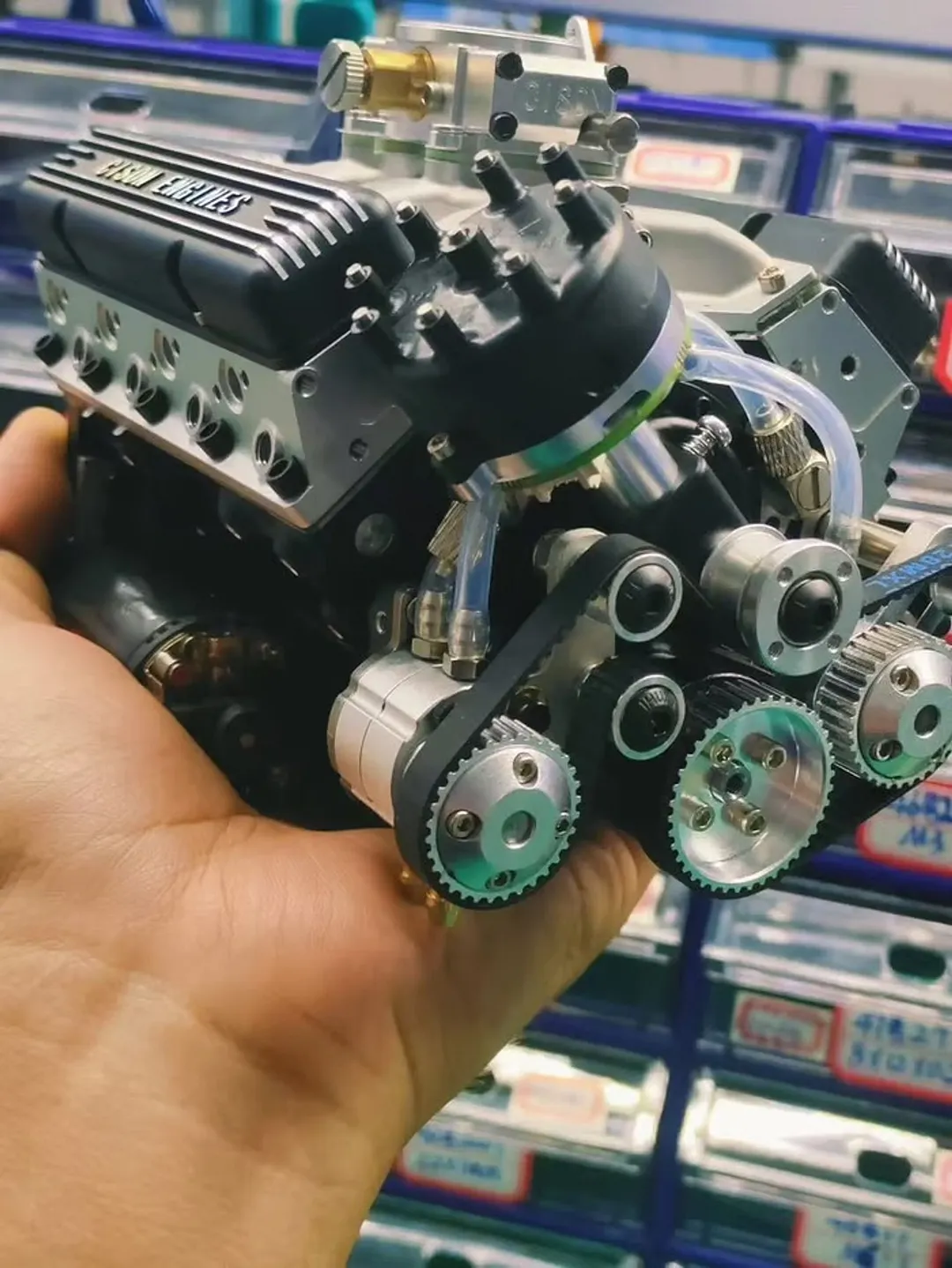 🔥Last 4 hours Sale: Save 89%-Gasoline OHV V8 Small-block Engine Model Kits