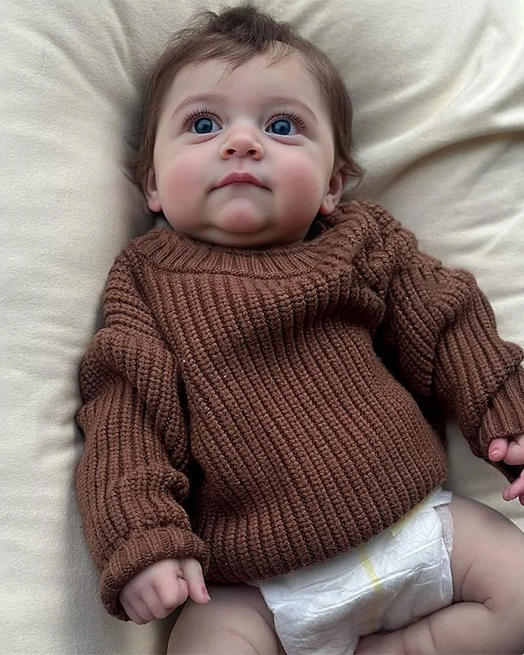 12"&16" Squishy Soft Full Body Silicone Truetouch Authentic Realistic Reborn Newborn Baby Boy or Girl Dolls Named Jaden and Elija
