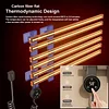 Intelligent Electric Towel Rack Drying Bathroom Heating Sterilizer Home Bathroom Punch-Free Bath Towel Rack Storage Rack