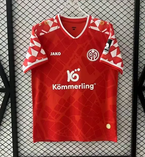 2025/2026 FSV Mainz 05 Home Football Jersey 1:1 Thai Quality