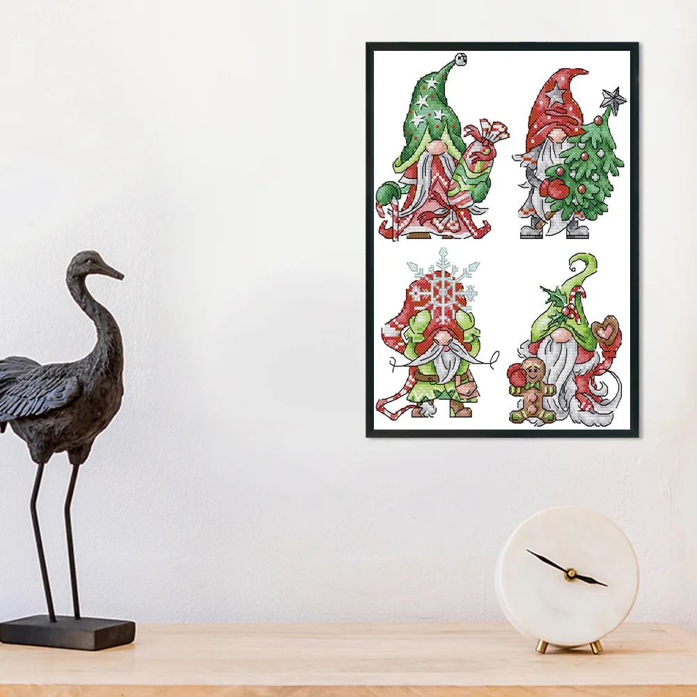 14CT Partial Counted Cross Stitch - Goblin(22*30cm)