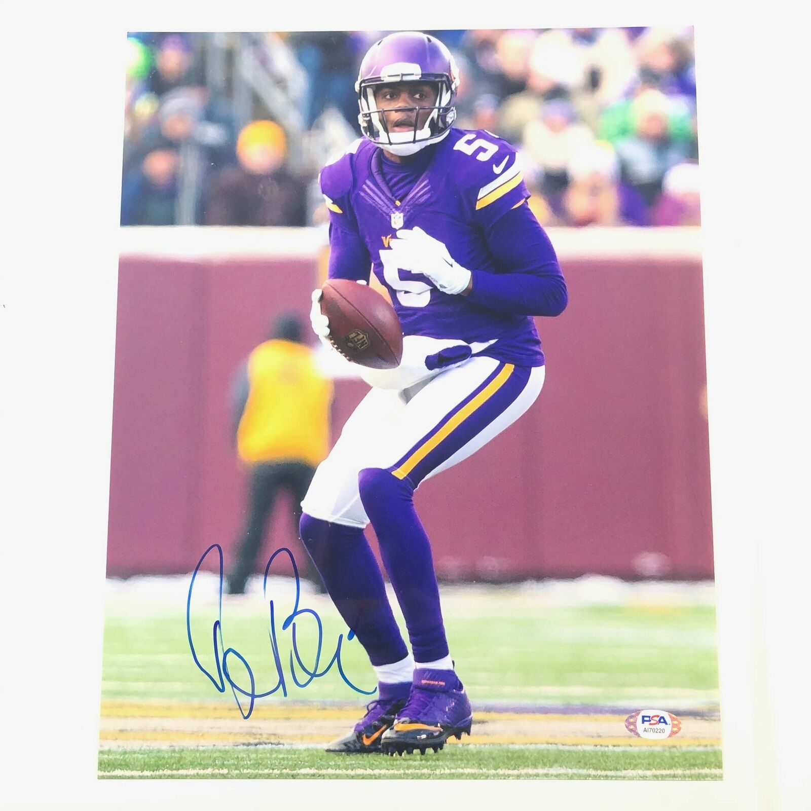 Teddy Bridgewater signed 11x14 Photo Poster painting PSA/DNA Minnesota Vikings Autographed