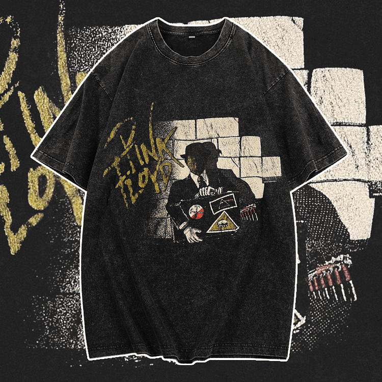 Davidhawaii100% Cotton Casual Abstract Rock Musician Silhouette Reversible T-Shirt - 100% Cotton
