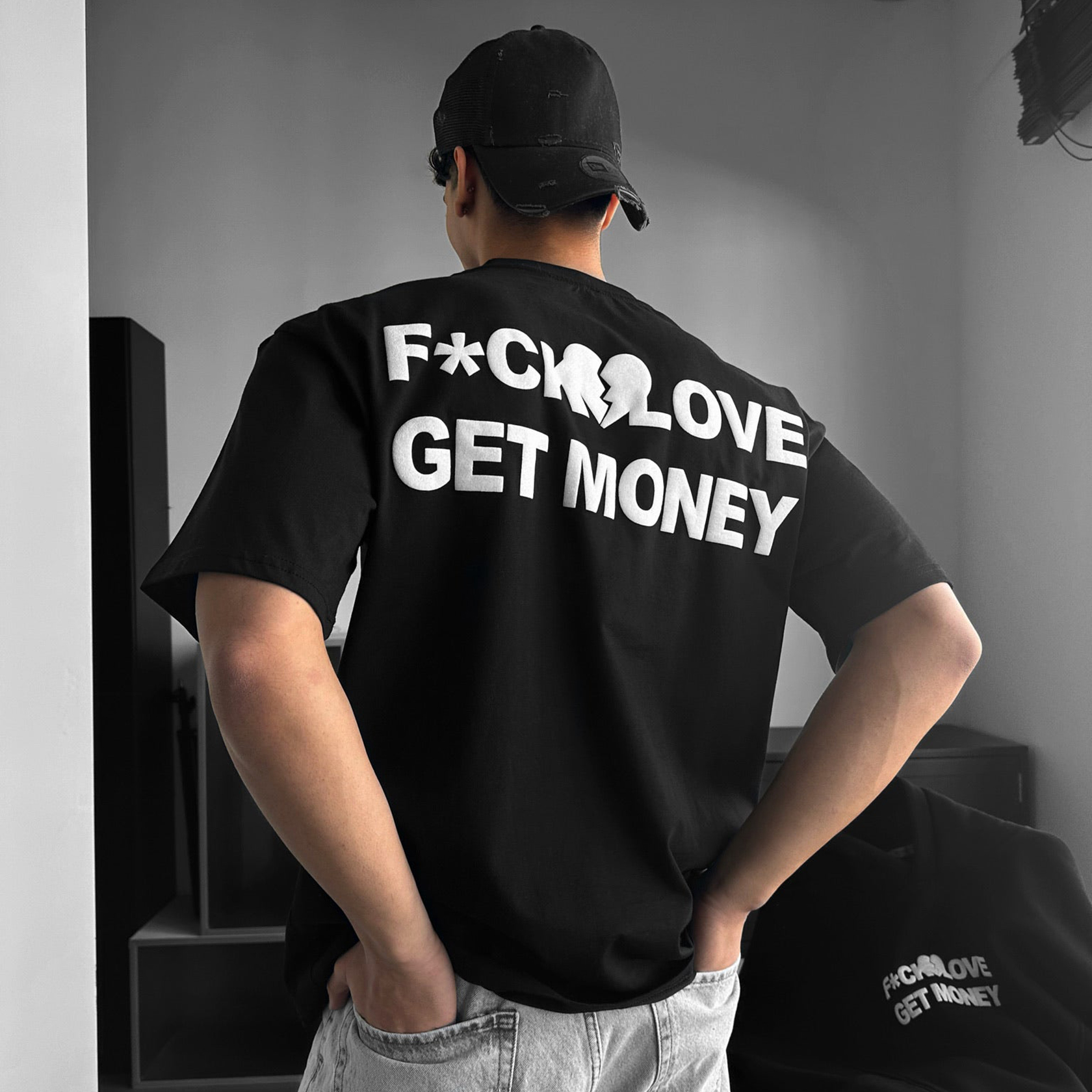 Oversized Get Money T-shirt