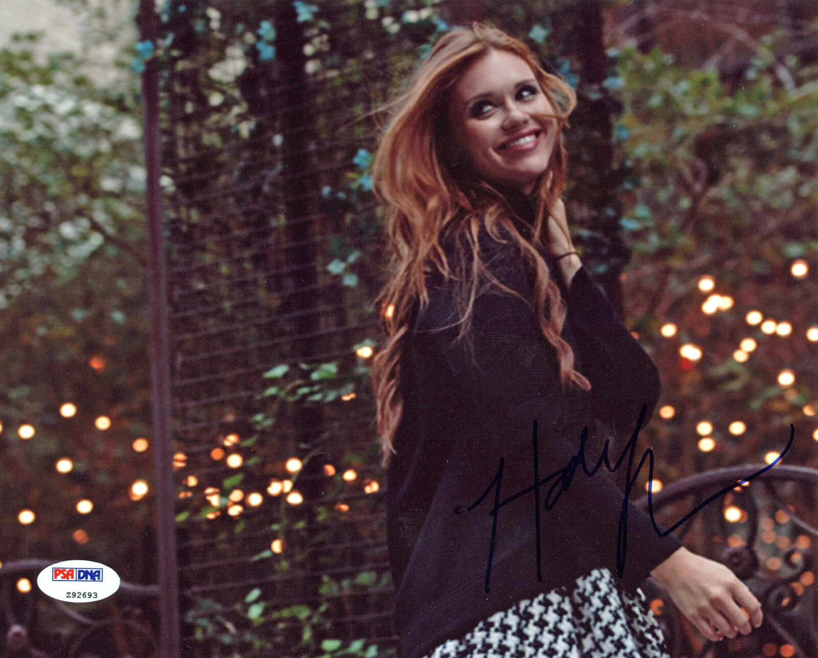 Holland Roden Teen Wolf Authentic Signed 8X10 Photo Poster painting Autographed PSA/DNA #Z92693