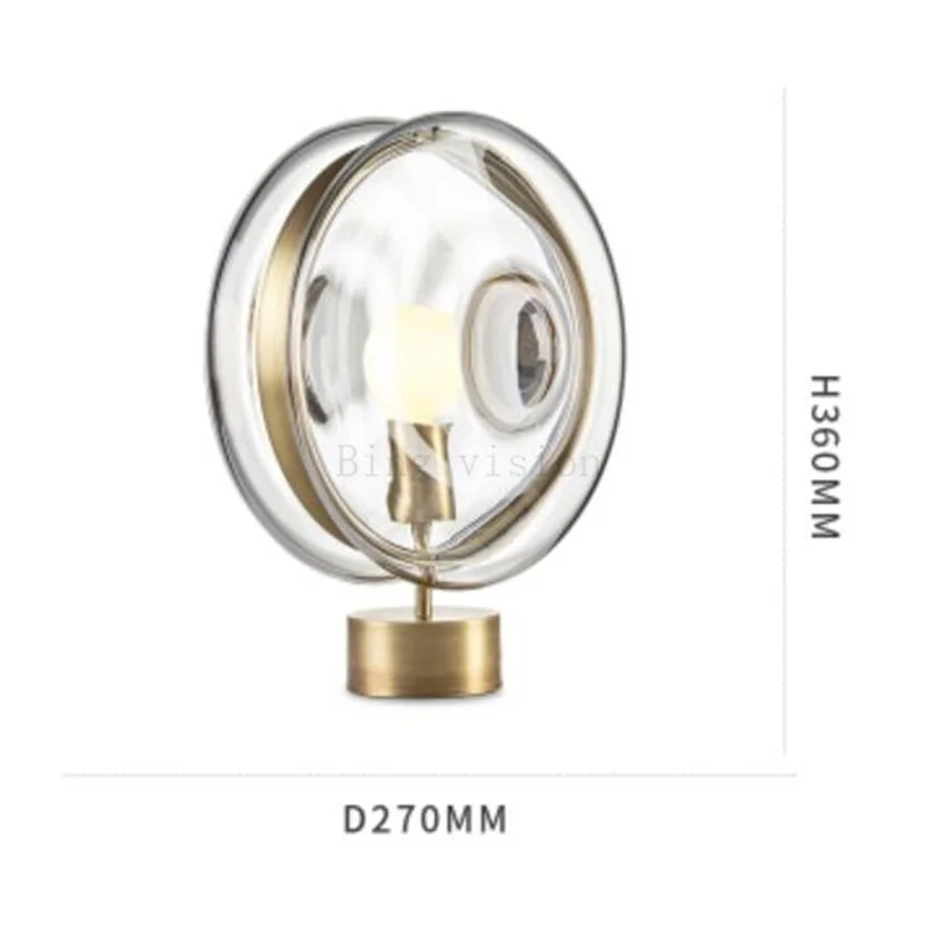 Modern Led Table Lamp Designer Glass Table Lamps For Living Room Bedroom Study Desk Decor Light Nordic Home Night Bedside Lamp