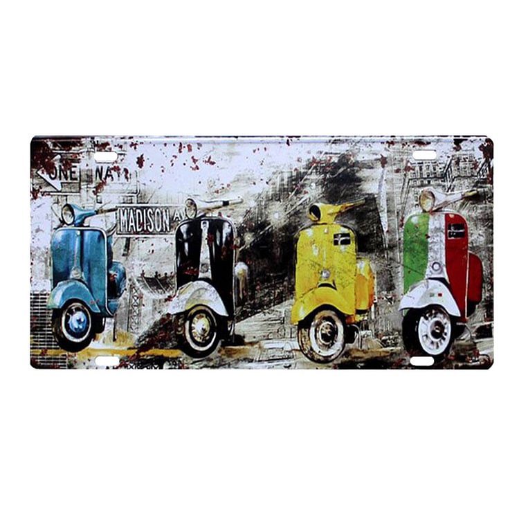 Motorcycle - Car License Tin Signs/Wooden Signs - Car Series - 6*12inches