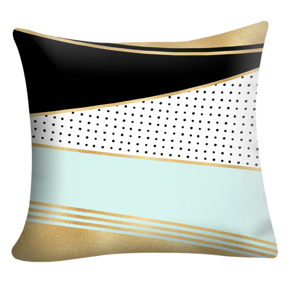 

Geometric Printed Pillowcase Home Car Decorative Sofa Cushion Cover (P, 501 Original