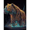 >SALE<5D DIY Full Round Drill Diamond Painting Tiger Kit Home Decoration (yu029)