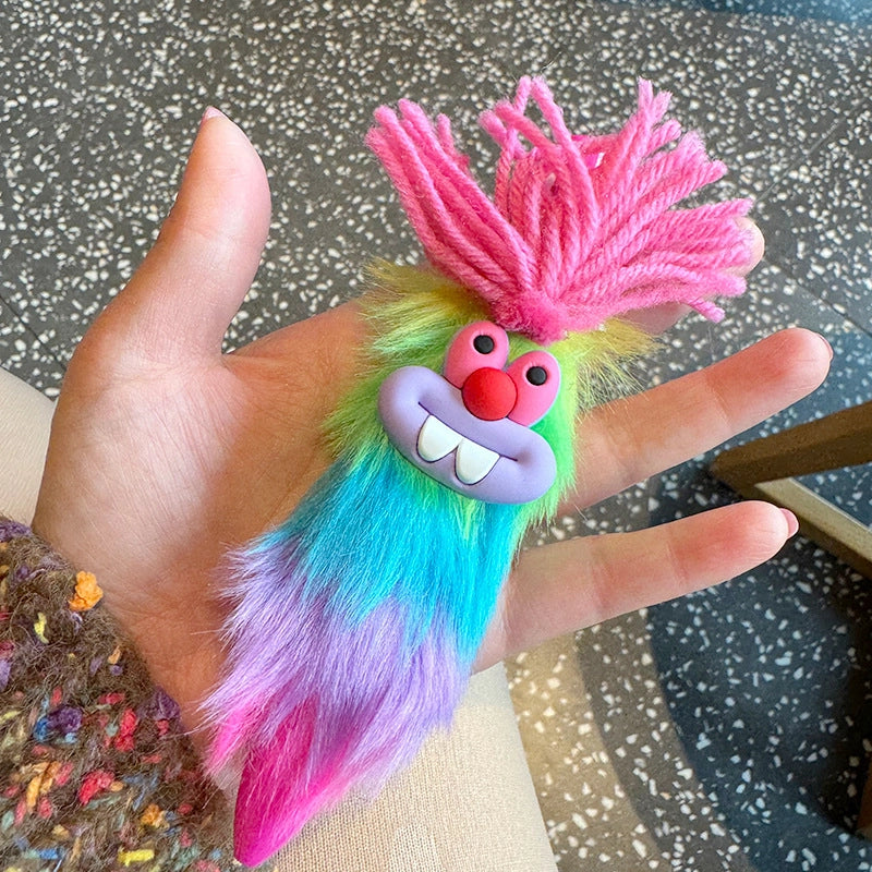 1 Piece Animal Class Learning Daily Plush Casual Cute Minimalist Ballpoint Pen