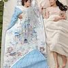 Thick infant sleeping bag quilt children's anti-kicking quilt autumn and winter style - universal for all seasons