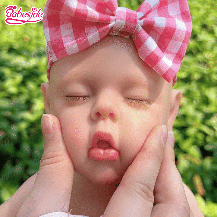 Babeside Lucy 12”/16'' Realistic Silicone Sleeping Baby Little Infant Girl