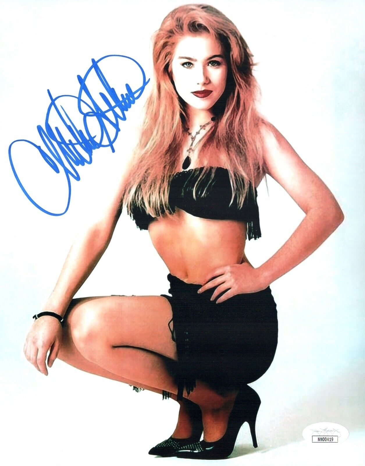 CHRISTINA APPLEGATE Signed MARRIED WITH CHILDREN 8x10 Photo Poster painting Autograph JSA COA