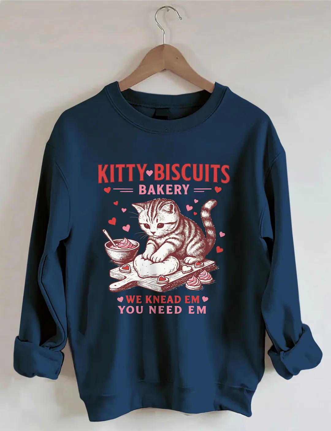 Kitty Biscuits Bakery Sweatshirt