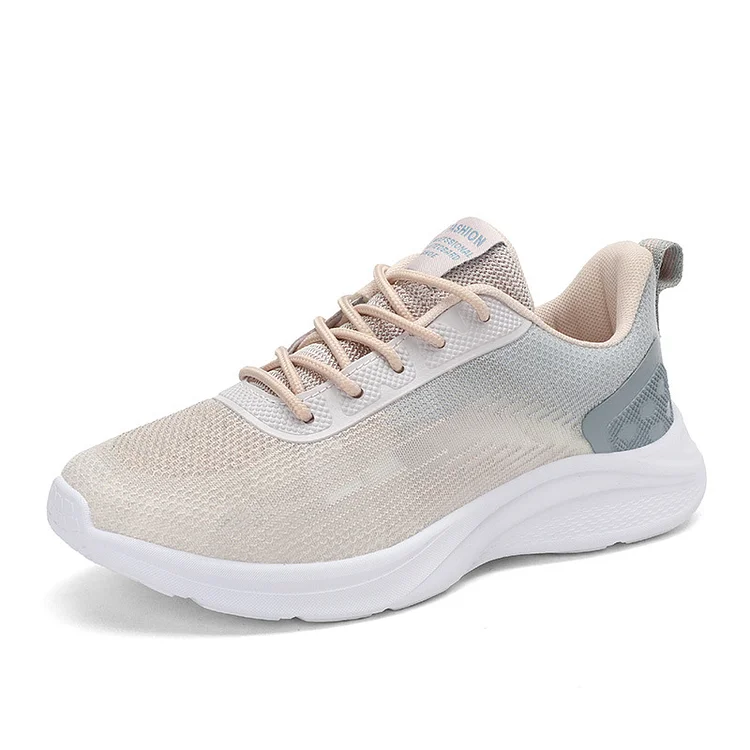 Women's Breathable Lace-up Sports Shoes