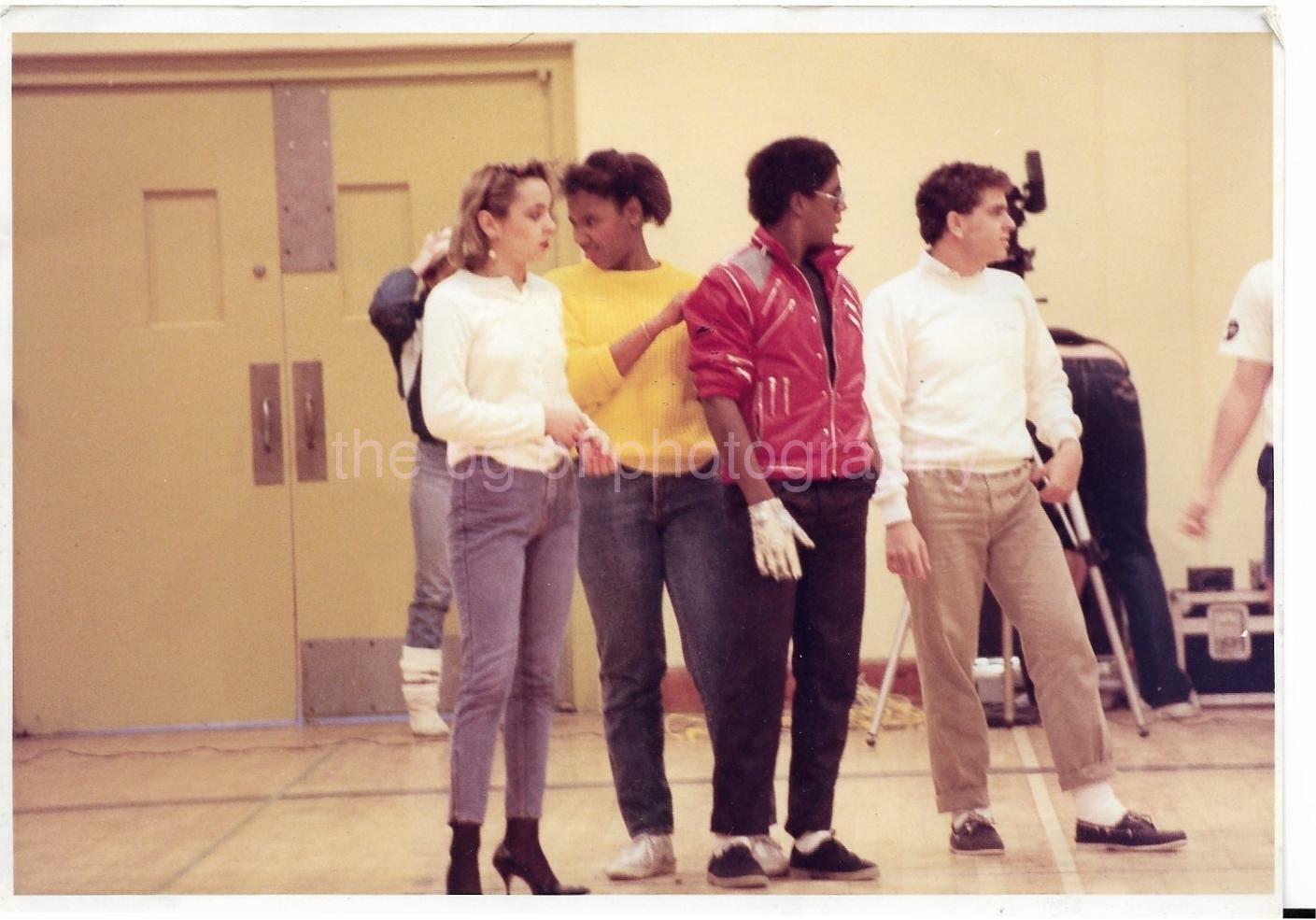 LIP SYNCERS Michael Jackson Impersonator FOUND Photo Poster paintingGRAPH Color Snapshot 09 11