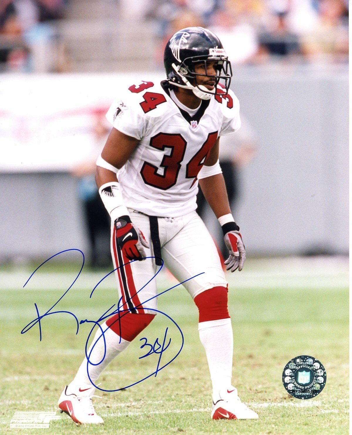 Ray Buchanan autographed 8x10 Atlanta FalconsS139