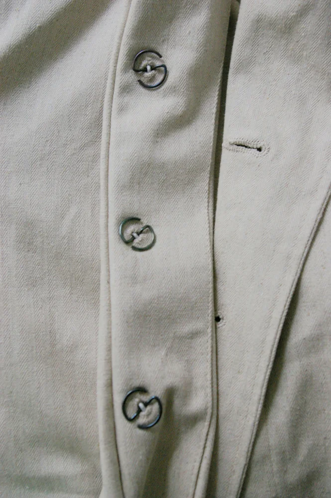   Elite German Summer HBT Off-White Drill Service Tunic German-Uniform