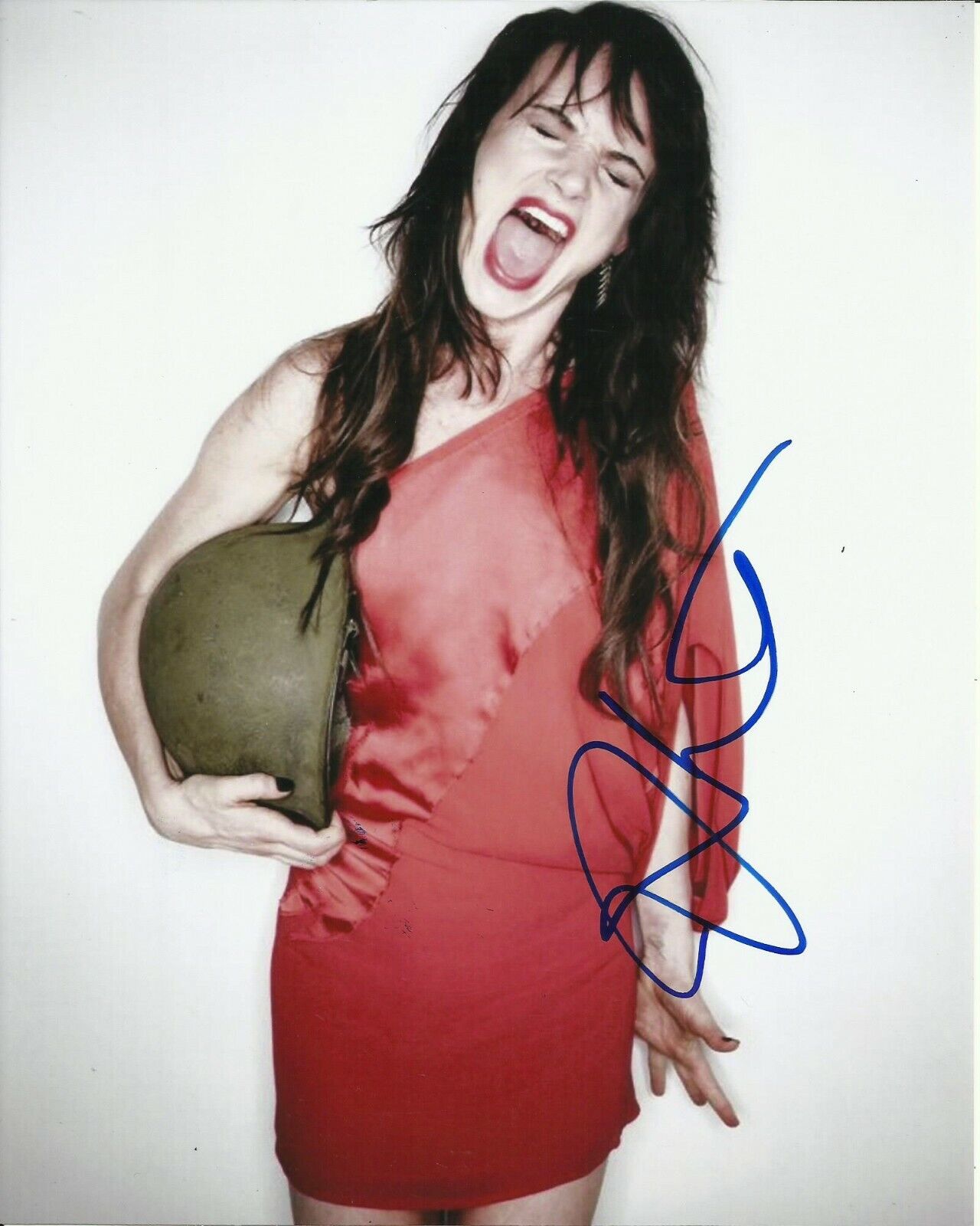 JULIETTE LEWIS SIGNED SEXY Photo Poster painting UACC REG 242 (7)