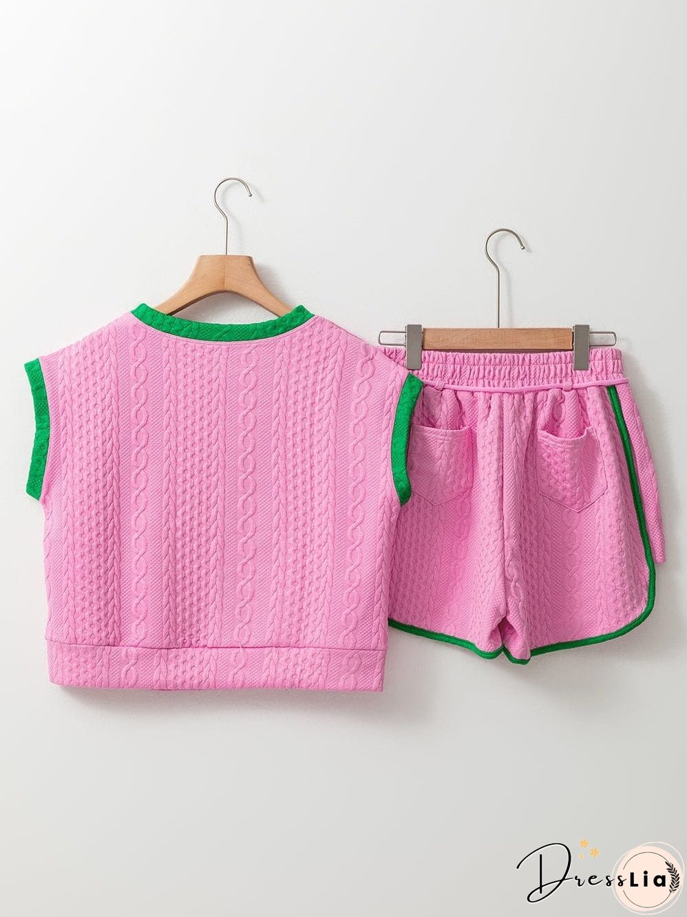 Soft Pink Summer Outfit Set