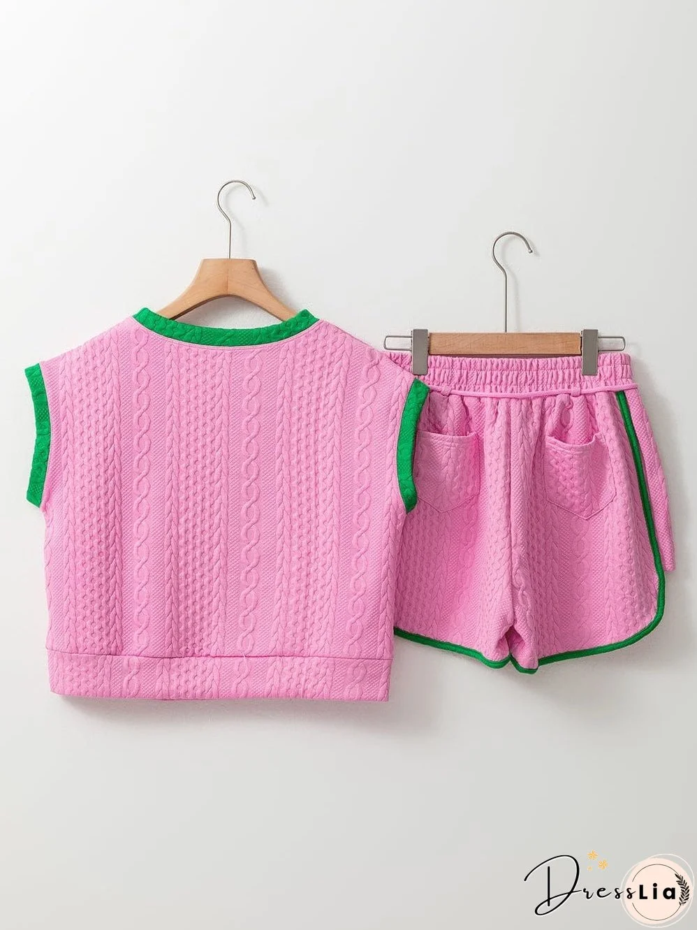 Soft Pink Summer Outfit Set