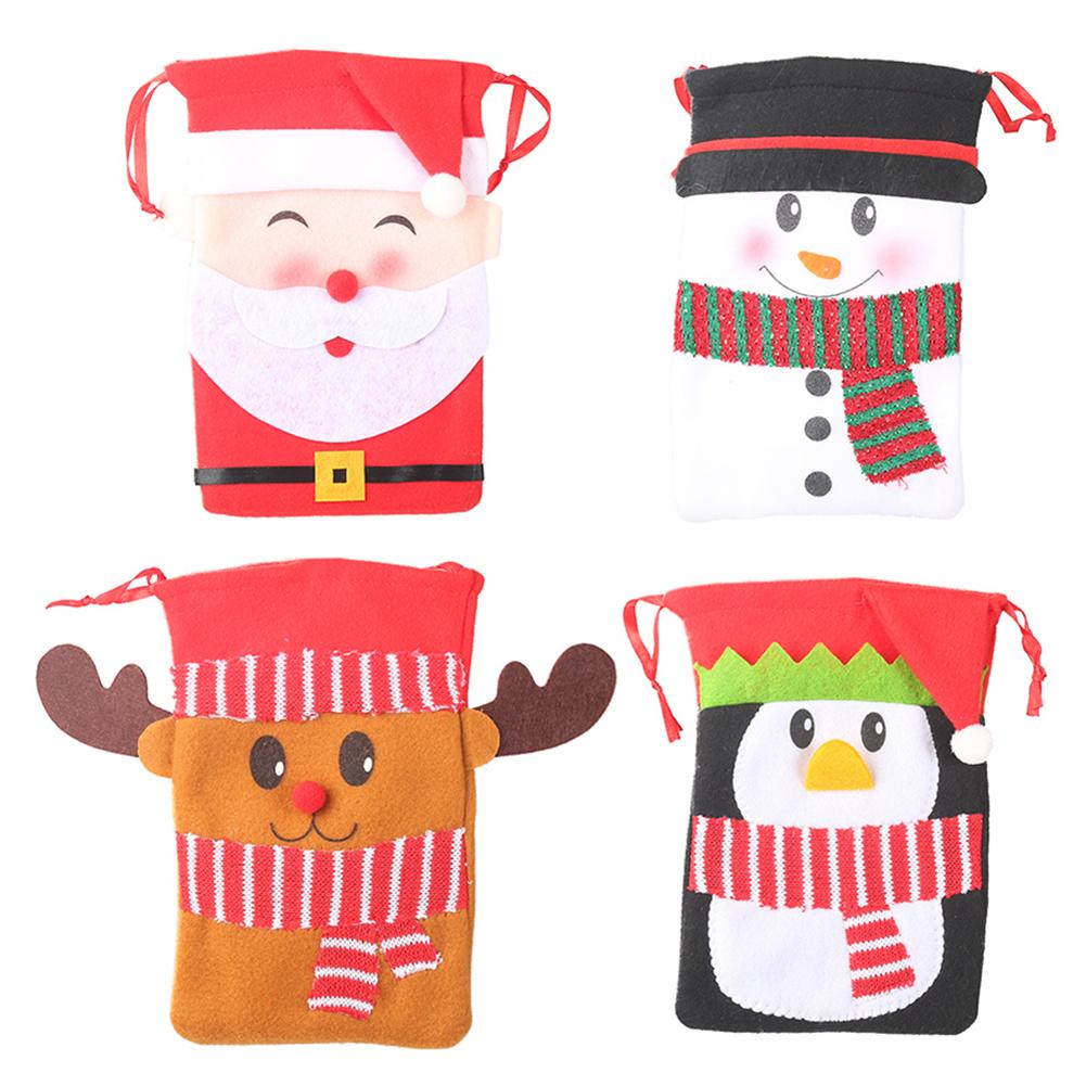 

Non-Woven Cartoon Christmas Candy Bag Kids Drawstring Gift Packing Pouch, Each, 501 Original