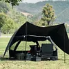 Camping Foldable Metal Stand Aluminum Alloy Box Stand for Outdoor Picnic Fishing