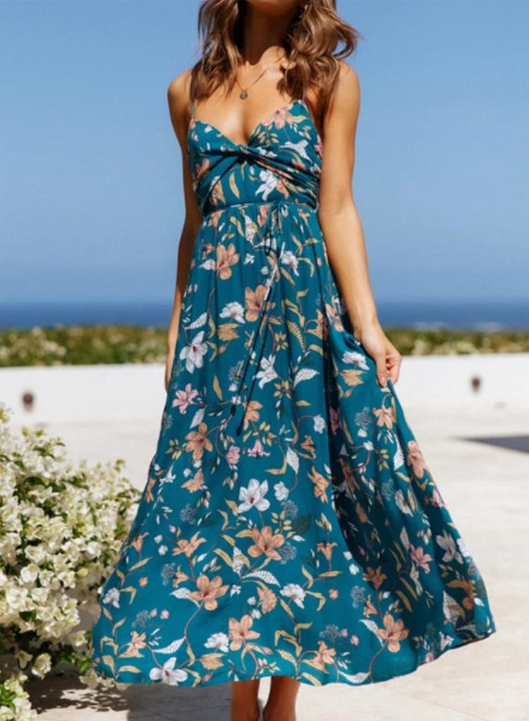 Women's Dresses Floral Cami Maxi Dress
