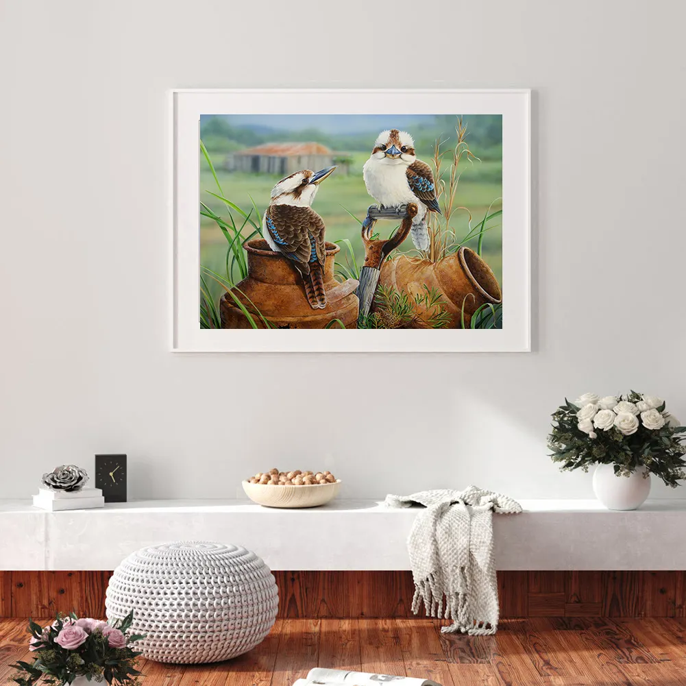 Diamond Painting - Full Round Drill - Bird(40*30cm)