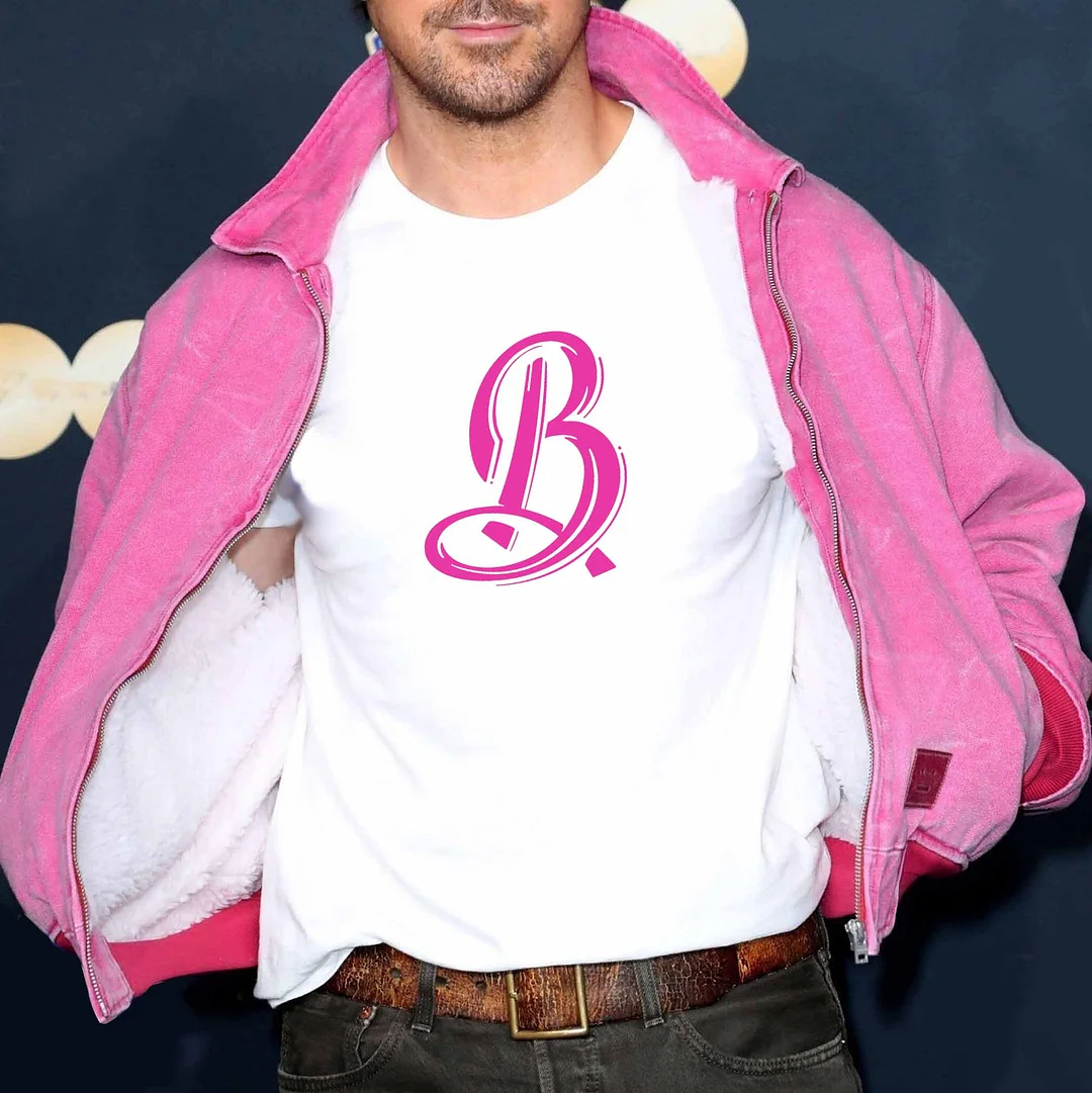 Men's T-Shirt Tee Vintage Pink Barbie Graphic Short Sleeve Outdoor Casual Summer Daily Tops、、URBENIE