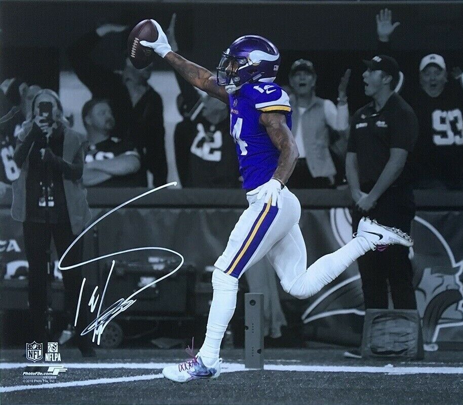 Stefon Diggs Autographed Signed 8x10 Photo Poster painting Vikings REPRINT