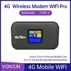 4G Lte WiFi Router 150Mbps Mini Mobile Hotspot 3000mAh Mobile Pocket WiFi Router