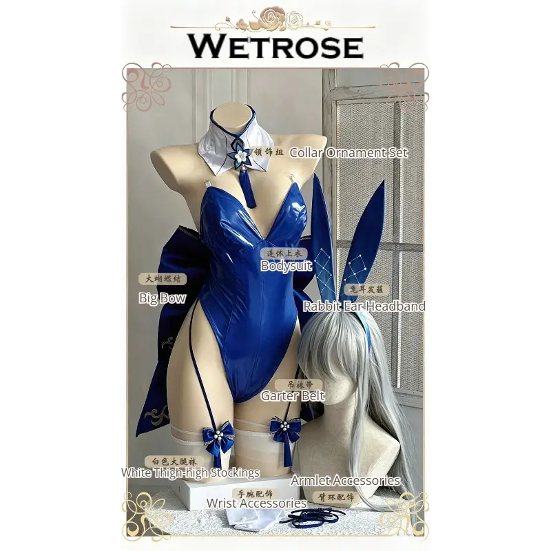 [Wetrose] In Stock Azur Lane Shinano Bunny Girl Visions of Fantasy Game Outfit Cosplay Costume