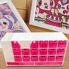 Multi-functonal Diamond Painting Drills Organizer Box with 19 Small Drawers Diamond Painting Tray Tool Kit