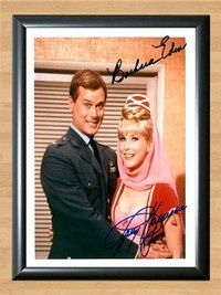 I Dream of Jeannie Cast Signed Autographed Photo Poster painting Poster Print Memorabilia A2 Size 16.5x23.4