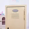 Etude House Small Metal Storage Cabinet, Desktop Storage, Girl's Storage Cabinet, Small Metal Cabinet