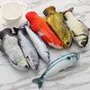 1PC Artificial Fish Plush Pet Cat Puppy Dog Toys Sleeping Toy Cat Mint Catnip Toys Cute Fish Tank Aquarium Decoration