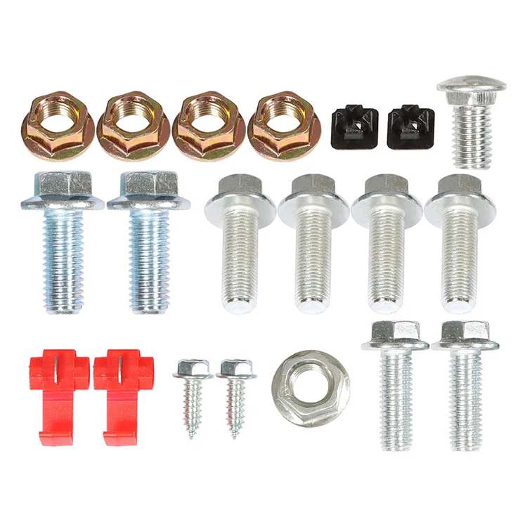 Silscvtt Black Steel Rear Step Bumper Without Parking Assist Sensor Holes Replacement for 2007-2013 Silverado 1500 Sierra 1500 GM1103159