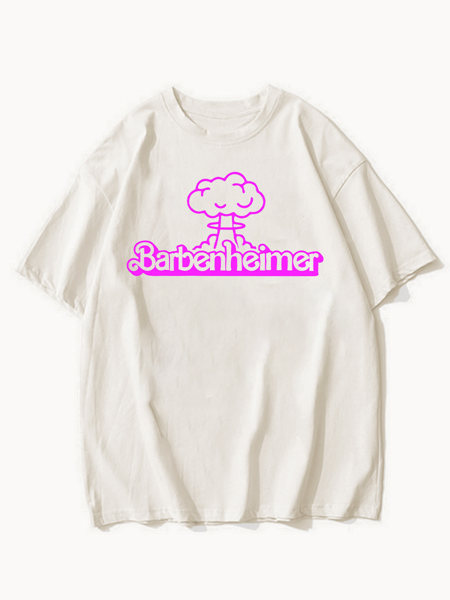 Oversized Barbenheimer T-shirt ctolen