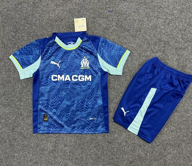 Kids Marseille 25/26 Third Football Jersey