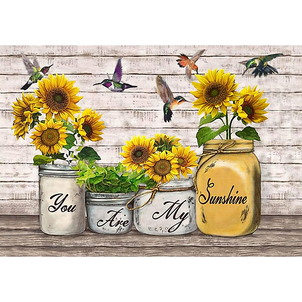 

English Text - Round Drill Diamond Painting - 50*35CM, 501 Original