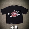 Lips Letters Print Short Sleeve T-shirt