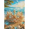 Diamond Painting -DIY Round Drill Starfish Ocean Crown