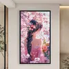 Girl Back-11CT Stamped Cross Stitch 40*70cm/15.75*27.56in(Big Size) tapestrymarket
