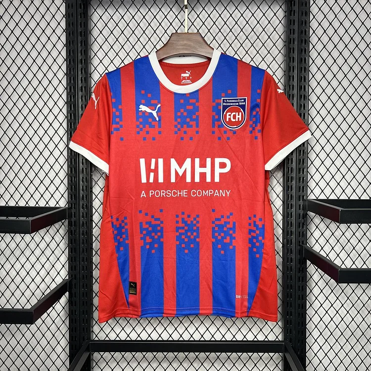 24-25 Heidenheim Home Football Jersey