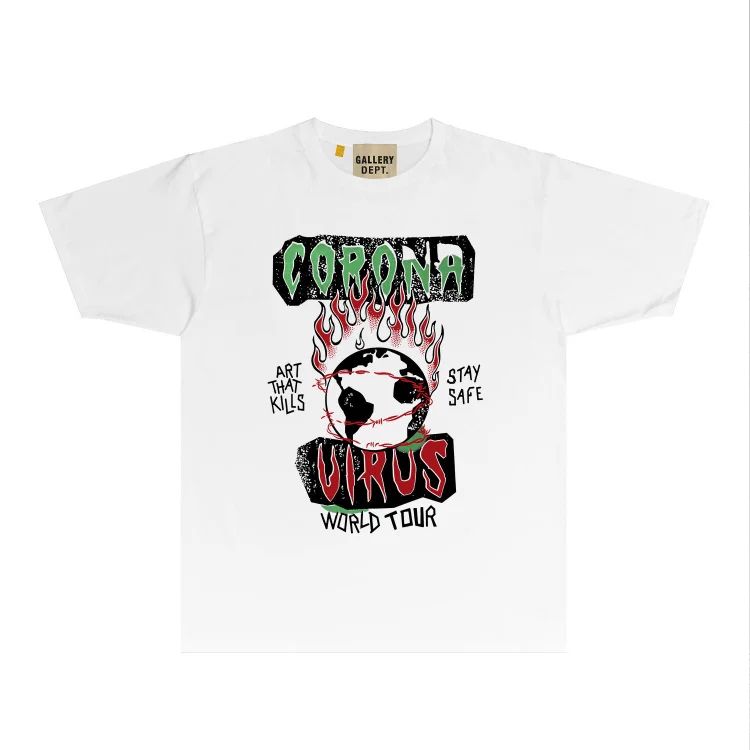 Gallery T Shirts European and American Fashion Brand Tee Shirt Short Sleeve T-shirt Blouse